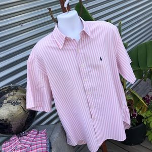 PRL - S/S STRIPED OXFORD